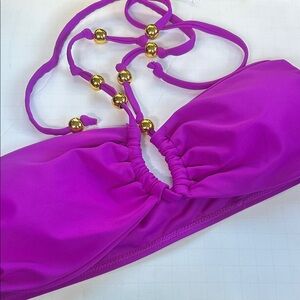 Missguided swim bikini top Purple 
S